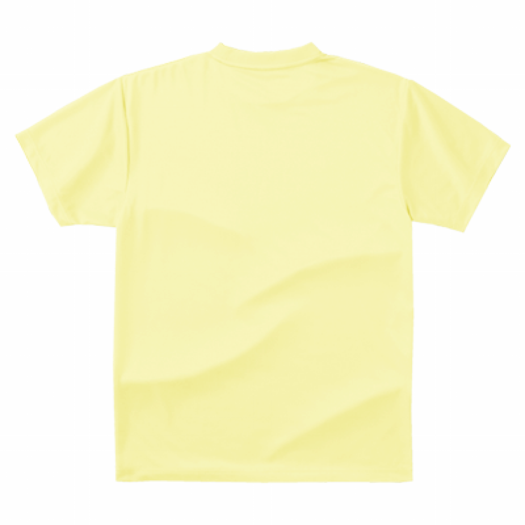 野鳥 Tシャツ(ドライ) 【ヤマガラ】(イエロー)