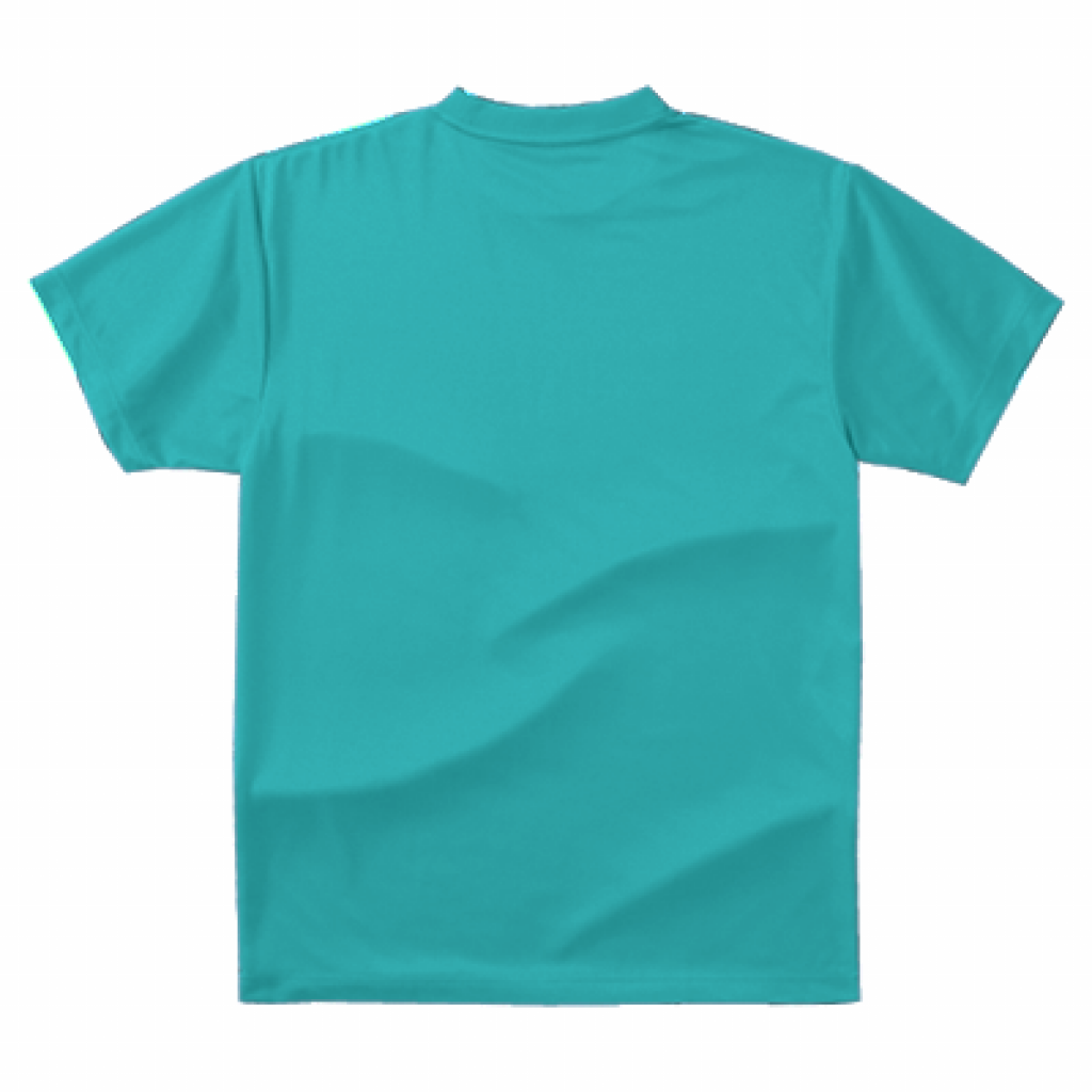 野鳥Tシャツ(ドライ) 【キセキレイ】(ミントブルー)