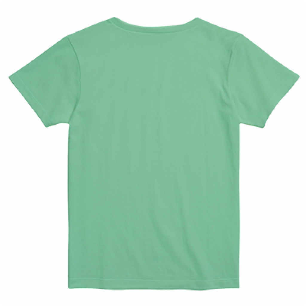 山野草 Tシャツ(レディース)【夏の山野草】(ライトグリーン)