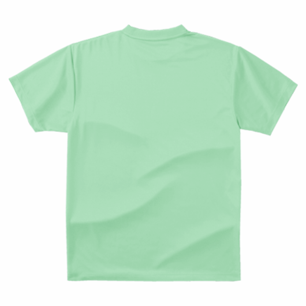 野鳥 Tシャツ(ドライ) 【ヤマガラ】(グリーン)