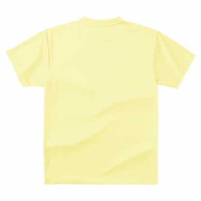 野鳥 Tシャツ(ドライ)  【ヤマガラ】（イエロー）
