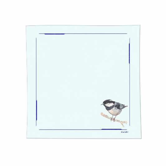 野鳥ハンドタオル 【ヒガラ】