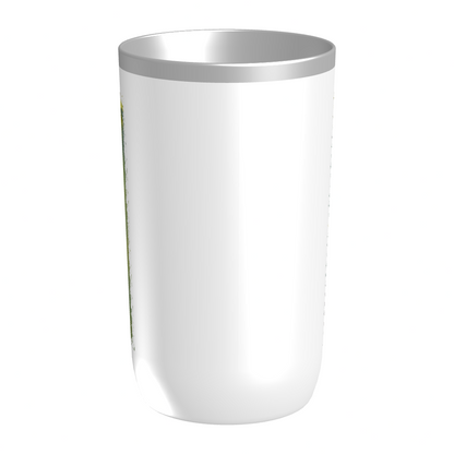 野鳥タンブラー 450ml 【モズ】（ホワイト）